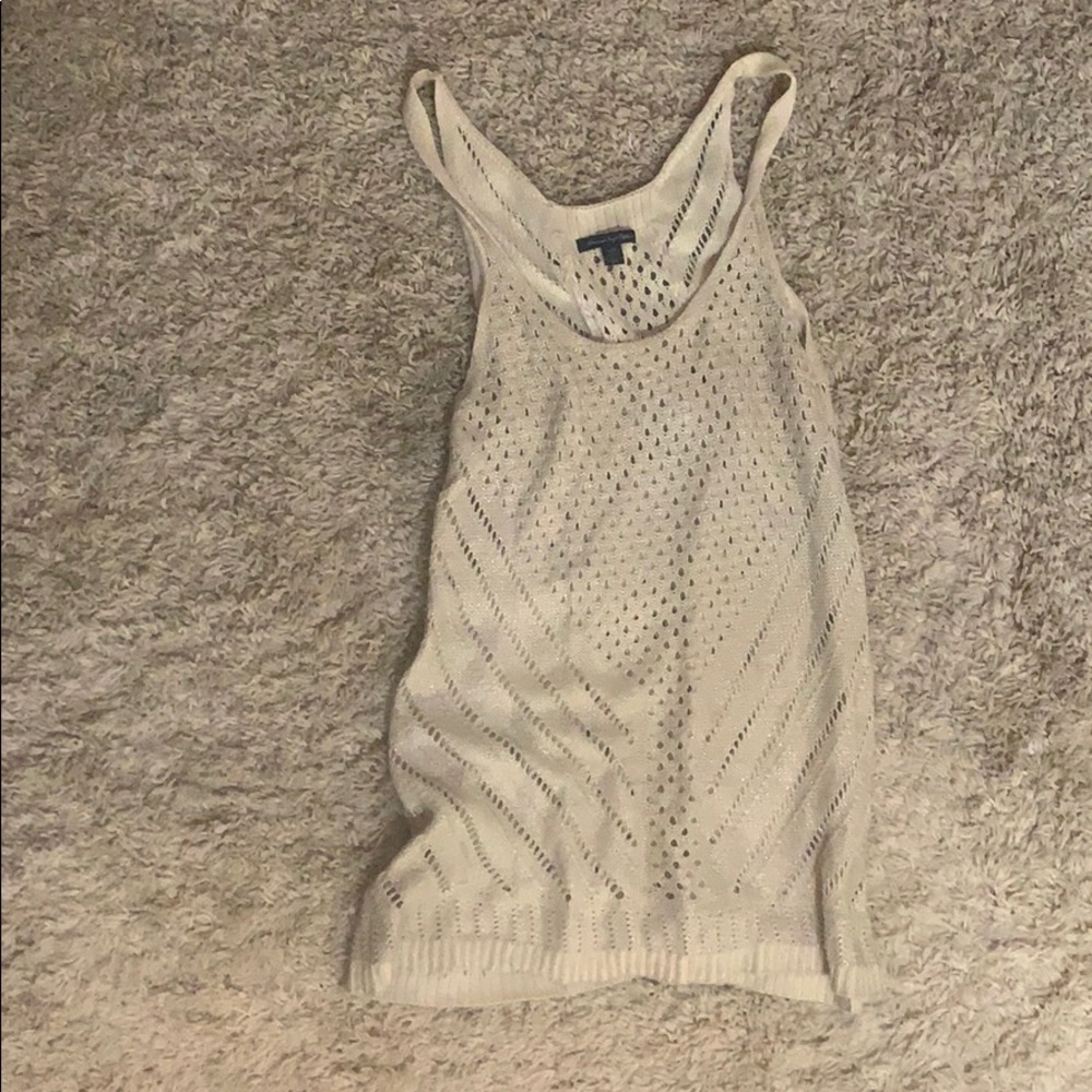 American eagle knitted tank top